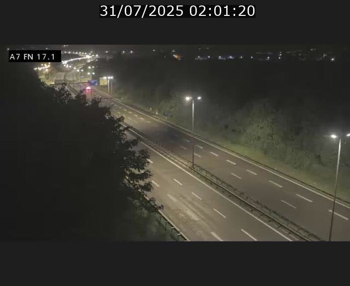 Caméra trafic Luxembourg - A7, Merscherbierg direction Mersch