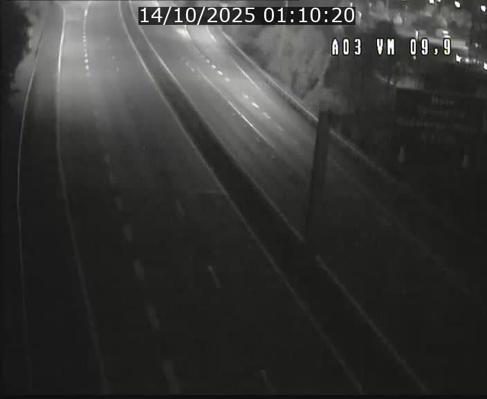 Webcam Autoroute à la Croix de Bettembourg - A3 - BK 9.9 - direction France