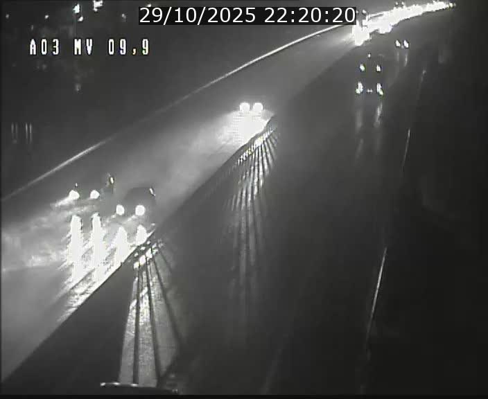 Webcam Autoroute à la Croix de Bettembourg - A3 - BK 9.9 - direction Luxembourg-Ville