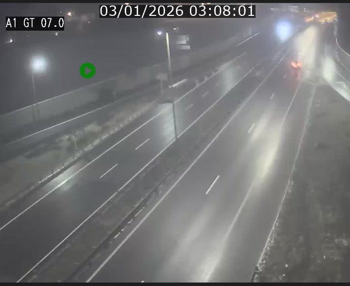 Traffic live webcam Luxembourg Cents - A1 direction Kirchberg - BK 7