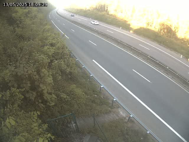 Caméra autoroute France - N52, Crusnes vers Belgique, Luxembourg