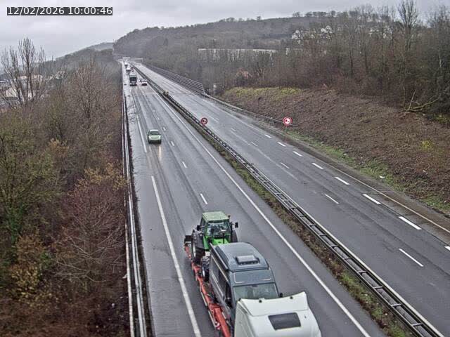 Caméra autoroute France - A30, Hayange direction Metz