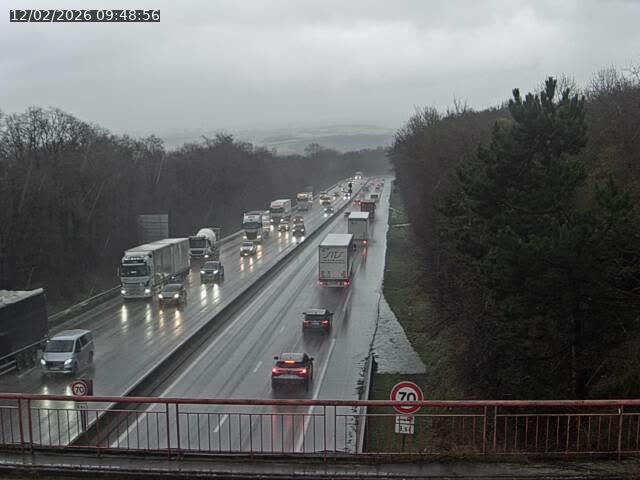 Caméra autoroute France - A33, Houdemont direction Lunéville