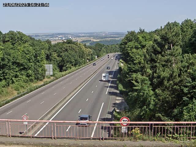 Caméra autoroute France - A33, Houdemont direction Lunéville