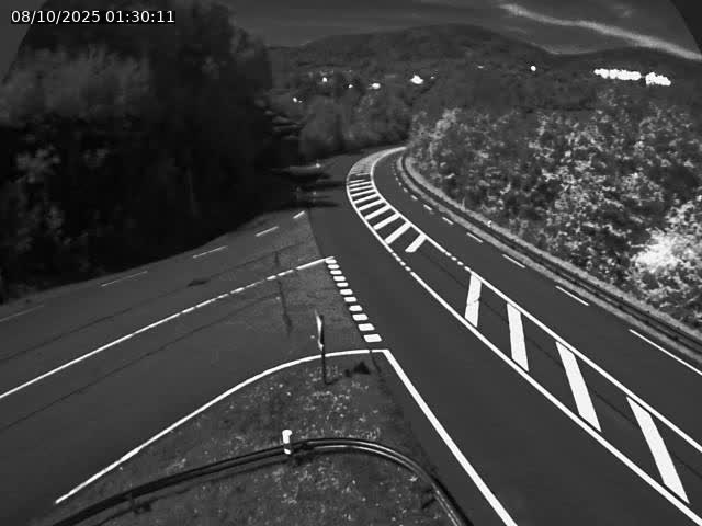 Caméra autoroute France - N66, col du Bussang direction Remiremont