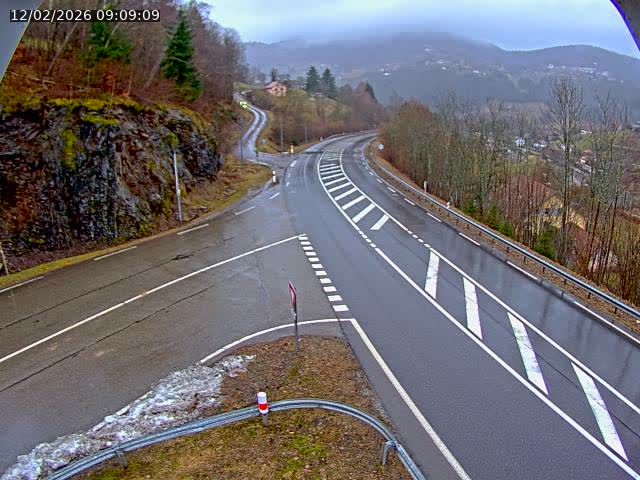 Caméra autoroute France - N66, col du Bussang direction Remiremont