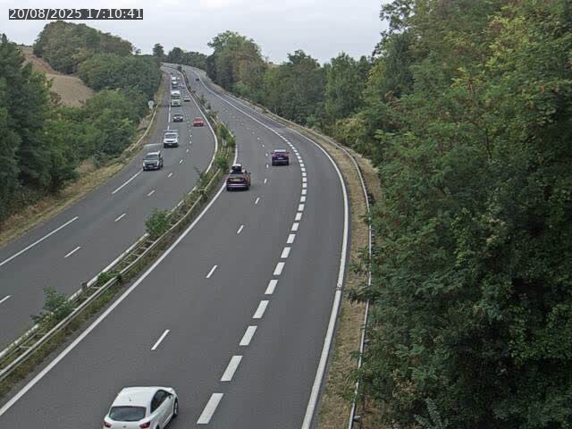 Caméra autoroute France - A33, Rosières direction Lunéville