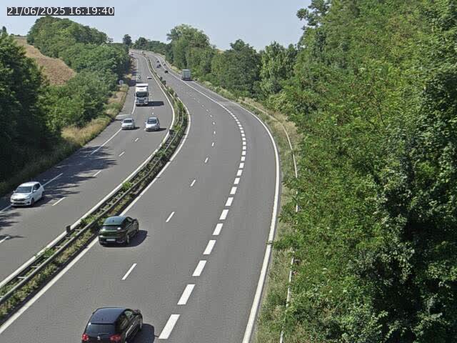 Caméra autoroute France - A33, Rosières direction Lunéville