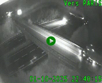 Clone of Caméra routière sur l'autoroute A20 au nord de Limoges, à la jonction avec la N520. Vue orientée vers Paris