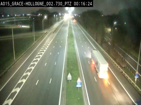 Caméra trafic Belgique - Grâce-Hollogne - E42, jonction avec A604, direction Loncin/Aéroport de Liège -  BK 3.2