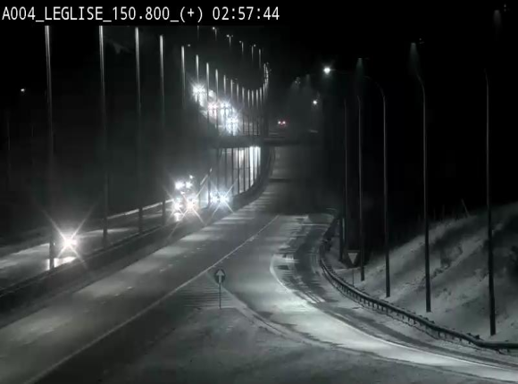 Caméra autoroute Belgique - Côte de Léglise, E411(A4) direction Luxembourg