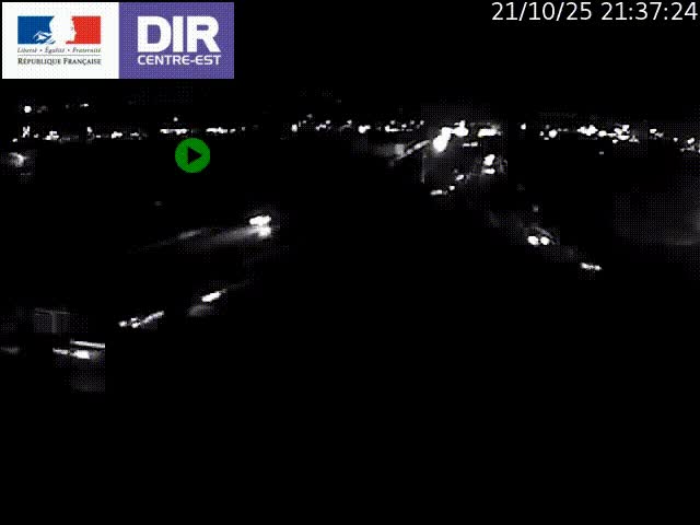 Clone of Caméra de circulation sur A7 à Lyon Perrache vers Marseille, le long du Rhône