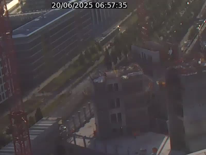 Webcam sur l'avenue John Fitzgerald Kennedy (N51) avec vue orientée vers le Findel