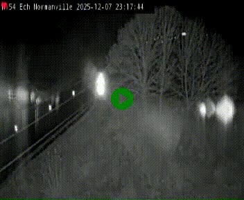 Webcam à hauteur du Leclerc Normanville sur la N154. Vue orientée vers Rouen