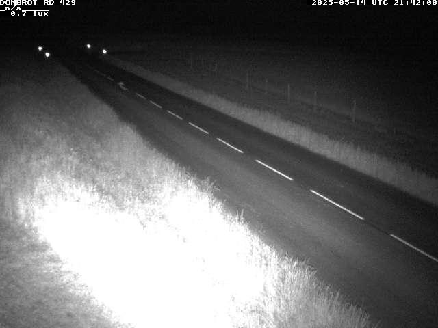 Webcam à Dombrot-le-Sec dans le département des Vosges sur la D429 à 407 mètres d'altitude