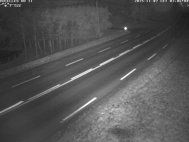 Webcam à 424 mètres d'altitude dans la Tranchée de Docelles dans les Vosges, à proximité d'Epinal sur la route de Gerardmer (D11)