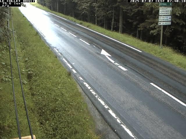 Caméra du Collet sur la route de Colmar (D417)