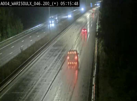Webcam autoroute Belgique - Warissoulx - E411 - BK 46.2