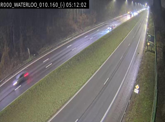Webcam autoroute Belgique - Waterloo - R0 (ring de Bruxelles) - BK 12.3
