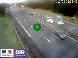 Webcam routière à Saint-Etienne-Terrenoire sur la RN88 avant la jonction entre l'A72 et le Boulevard Périphérique de Saint-Etienne