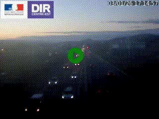 Caméra autoroute à Saint-Etienne (Les Littes) à hauteur du Ikea Saint-Etienne sur l'A72 en direction de Roanne