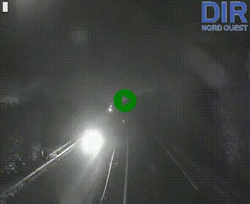 Webcam sur le périphérique de Caen (N814) à l'est de la ville, à Mondeville hauteur de la sortie 2, Presqu'île-Rives de l'Orne, au bout de l'autoroute A13