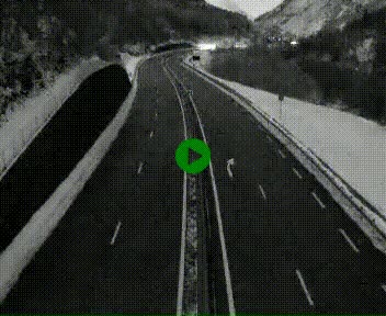 Webcam Porté-Puymorens sur N320, en direction de Pas de la Casa (Andorre)