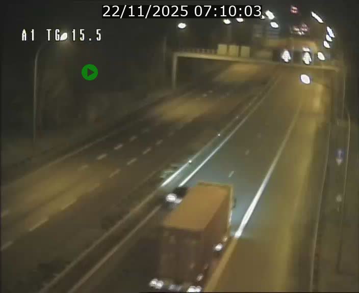Traffic live webcam Luxembourg Munsbach - A1 direction Luxembourg - BK 15.5