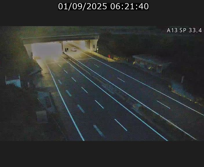 Webcam trafic sur A13 à hauteur d'Altwies en direction de Mondorf-les-bains et en provenance de l'Allemagne