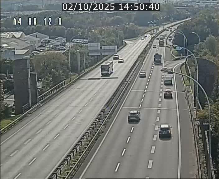 Traffic live webcam Luxembourg Jonction Foetz - A4 - BK 12.0 - direction Esch sur Alzette