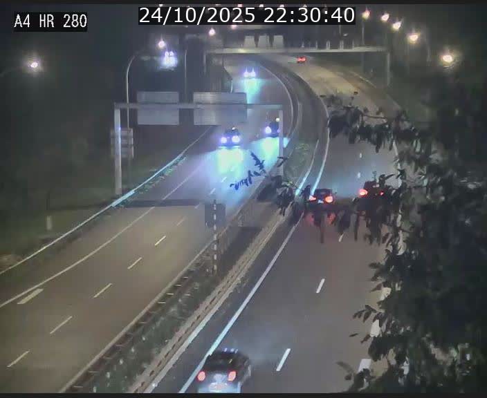 Webcam traffic A4 Luxembourg - BK 0.2 - P+R Bouillon (direction Luxembourg)