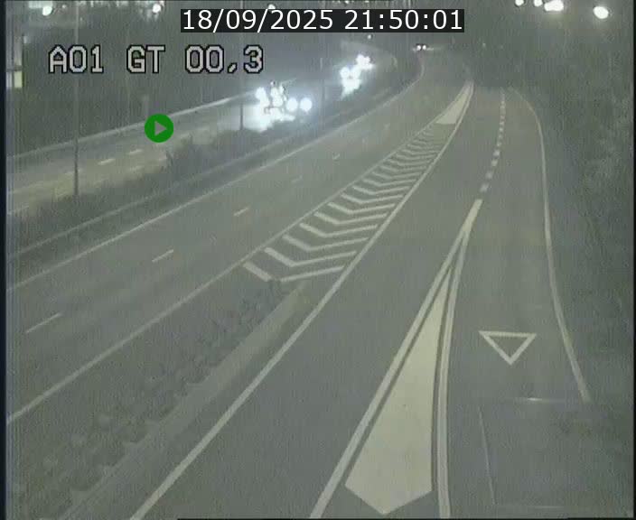 Traffic live webcam Luxembourg Croix de Gasperich - A1 direction Kirchberg - BK 0.3
