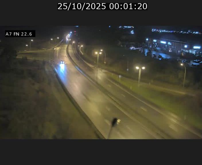 Caméra trafic Luxembourg - A7, Colmar-berg direction Mersch