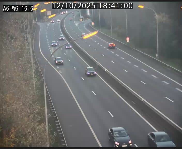 Traffic live webcam Luxembourg Aire de Capellen - A6 - BK 16.6 - direction Luxembourg/France/Allemagne