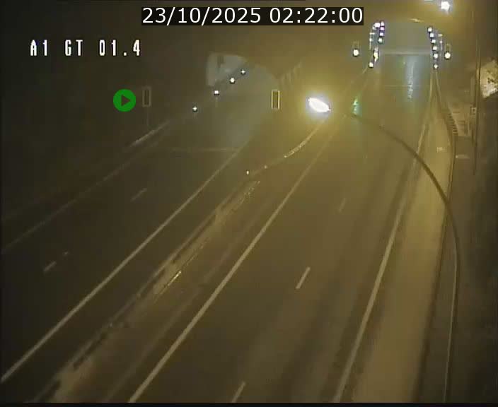 Traffic live webcam Luxembourg Hesperange - A1 direction Kirchberg - BK 1.4