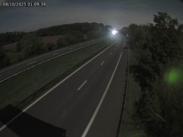 Caméra autoroute France - A31, Fey direction Metz