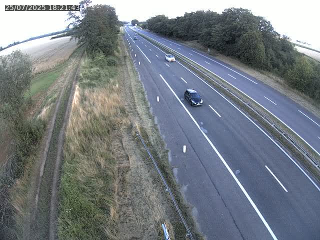 Caméra autoroute France - A30, Havange direction Metz
