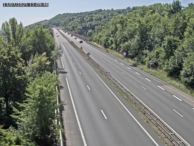 Caméra autoroute France - A30, Hayange direction Metz