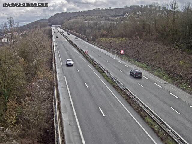Caméra autoroute France - A30, Hayange direction Metz