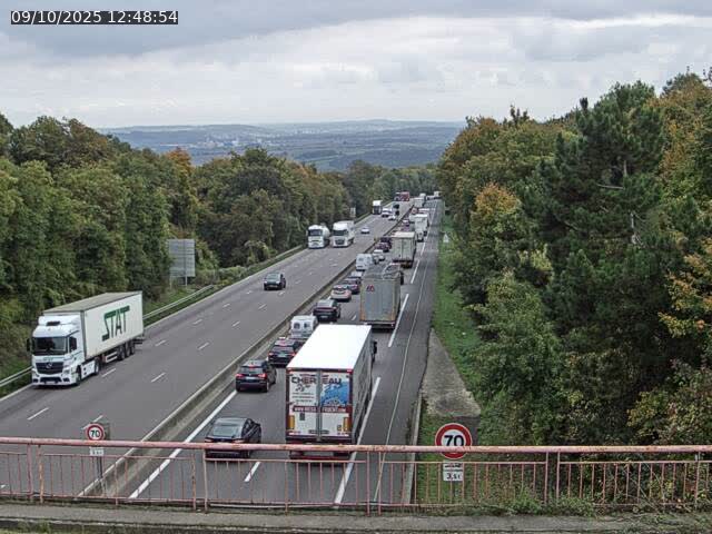 Caméra autoroute France - A33, Houdemont direction Lunéville