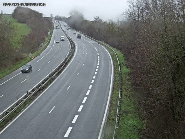 Caméra autoroute France - A33, Rosières direction Lunéville