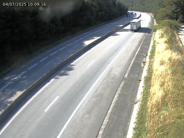 Caméra autoroute France - N57, Côte de la Calotine direction Nancy