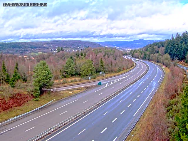 Caméra autoroute France - N57, Côte de la demoiselle direction Remiremont