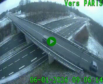 Clone of Caméra routière sur l'autoroute A20 au nord de Limoges, à la jonction avec la N520. Vue orientée vers Paris
