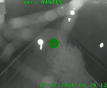 Webcam N147 au nord de Poitiers et à la jonction avec la A10