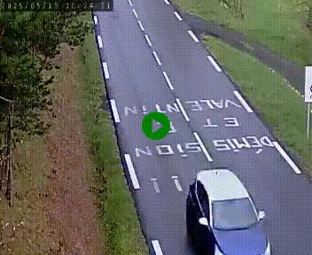 Caméra routière France - N102, au niveau du col de Montmirat à Saint-Etienne-du-Valdonnez à 1039 mètres d'altitude