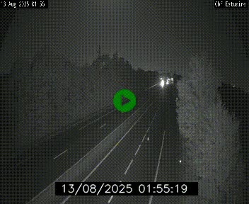 Webcam sur le périphérique de Nantes (N844) après la Porte de Bouguenais, à l'ouest de la ville