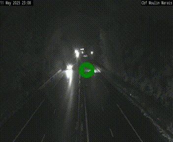 Webcam sur le périphérique de Nantes (N844) entre la Porte de Saint-Luce et la Porte d'Anjou, à l'est de la ville