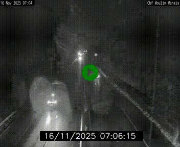 Webcam sur le périphérique de Nantes (N844) entre la Porte de Saint-Luce et la Porte d'Anjou, à l'est de la ville