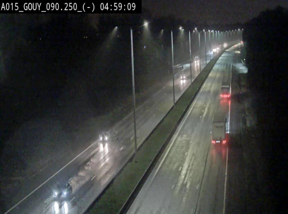 Webcam autoroute Belgique - Gouy-lez-piéton - E42 - BK 90.3